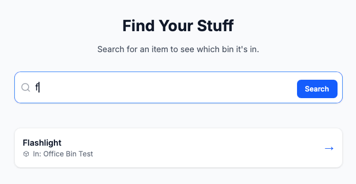 Smart Search Interface